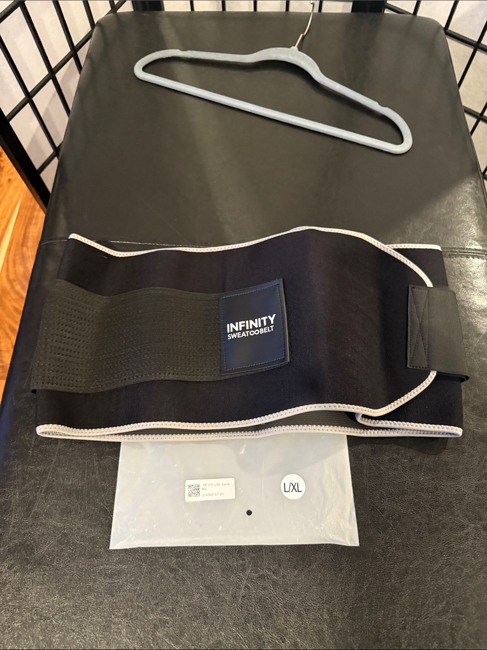 NFINITY Sweatobelt Waist Trainer Belt - Black (L/XL)